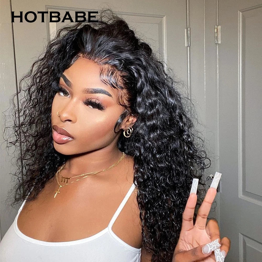Water Wave Full Lace Human Hair Wigs