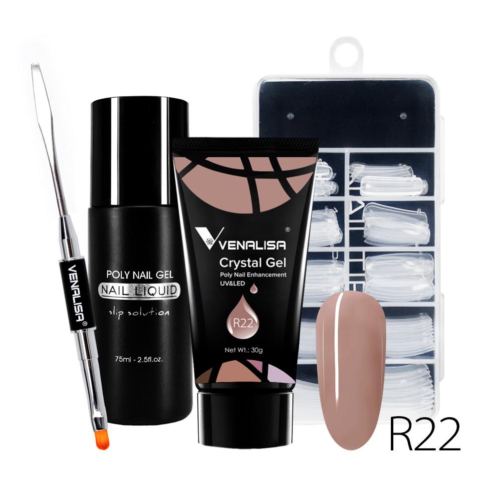 Venalisa Poly Nail Gel Kit Nail Art