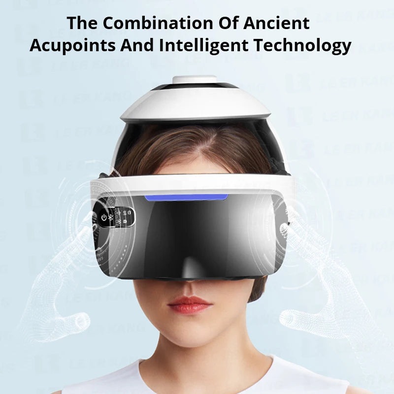 Electric Adjustable Head Eye Massager