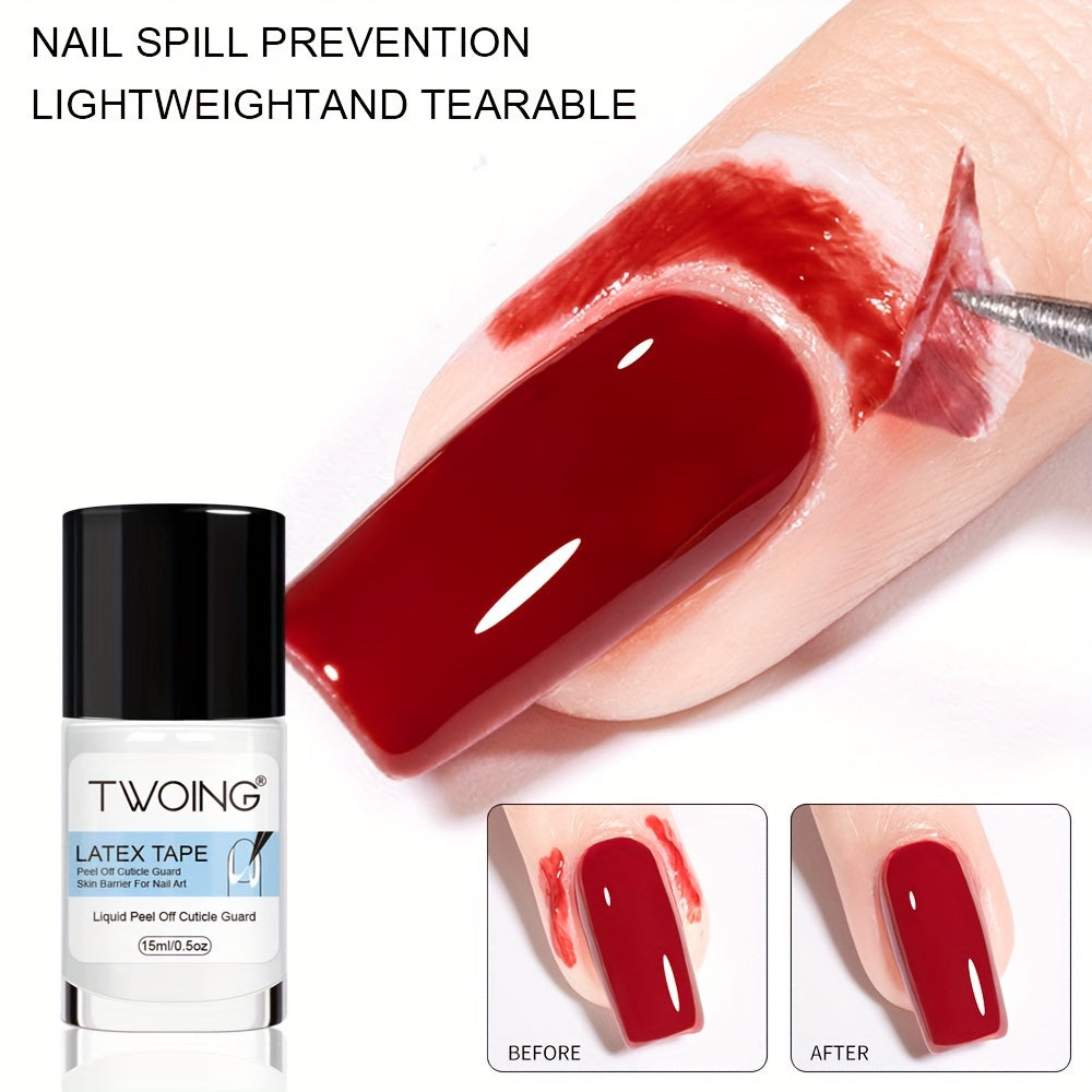 Easy Peel Cuticle Guard - No-Mess Nail Polish Barrier - 15ml