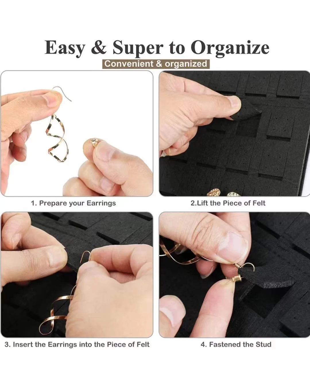 Double Wall Mounted Jewelry Bag