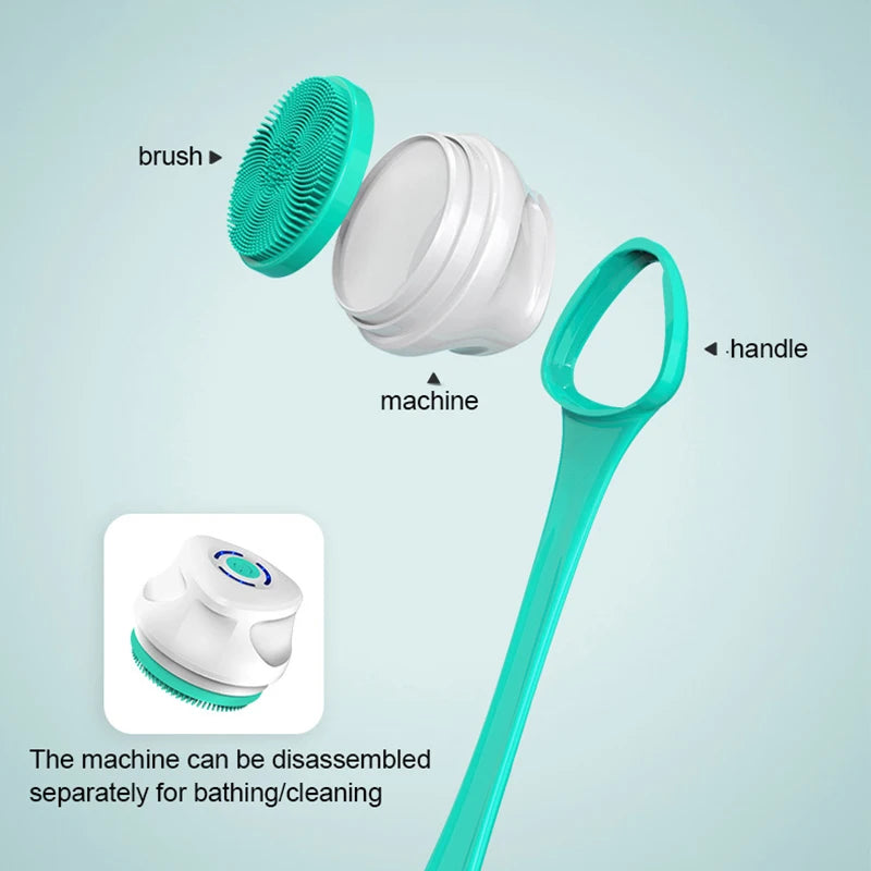 Electric Bath Brush USB Recharge Body Scrubber