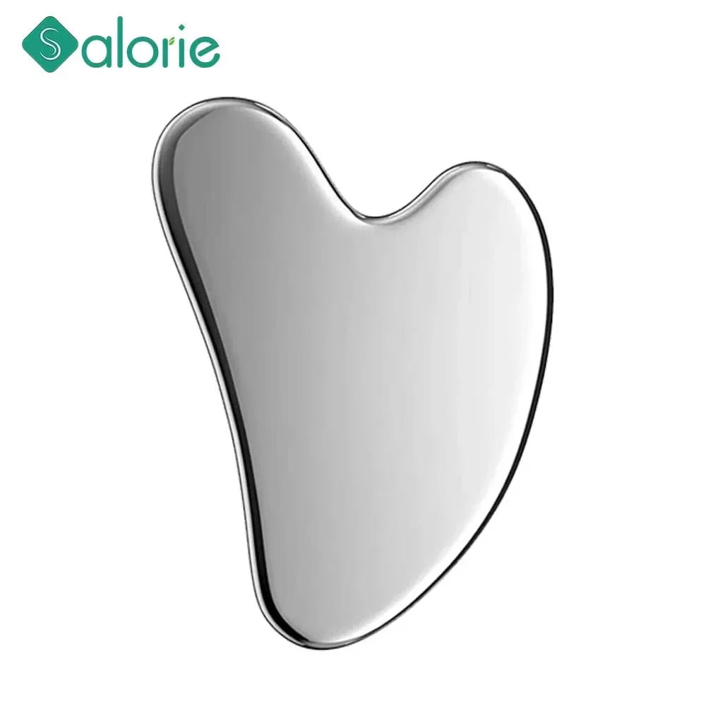 Gua Sha Board Guasha Massage for Face - Stainless Steel