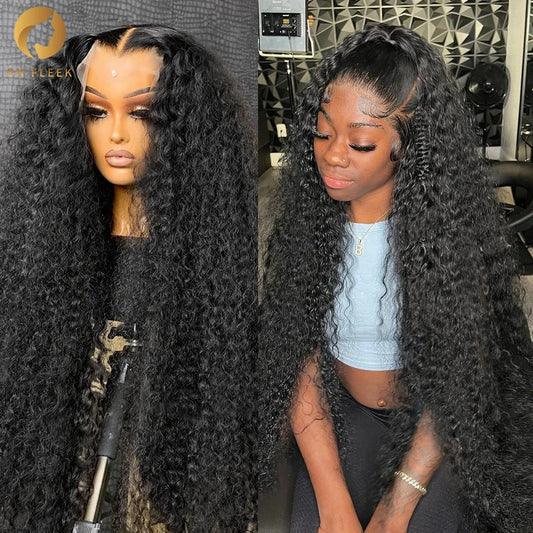 Deep Wave Hd Lace Frontal  Human Hair Wigs - United States