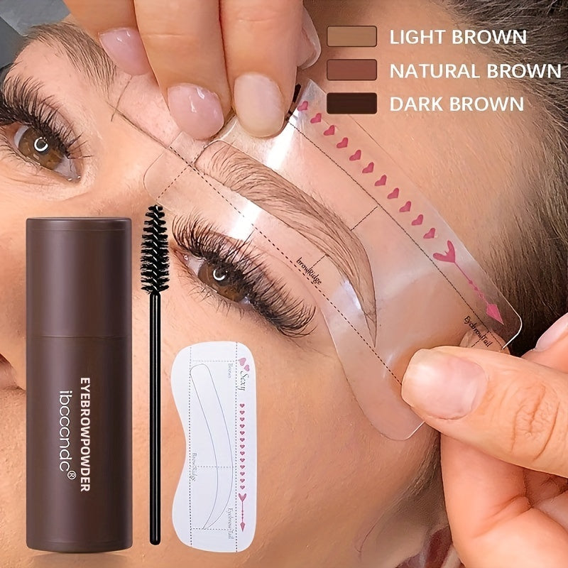 Effortless Beauty Brow Kit - Waterproof, Smudge-Proof Eyebrow Stamp