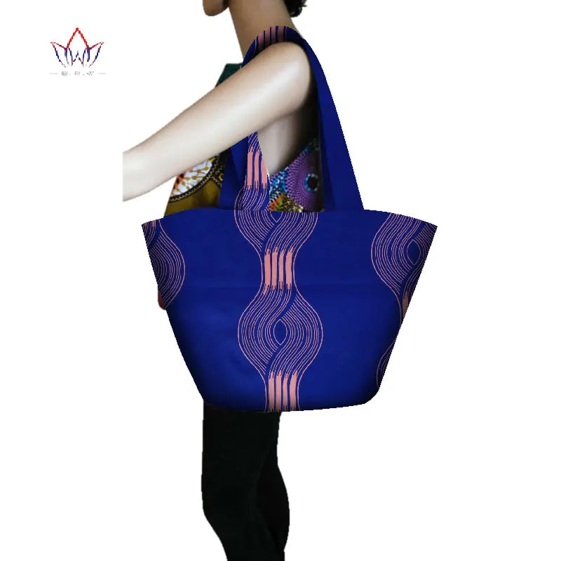 High Quality Real WAX Fabric African Bags SP046
