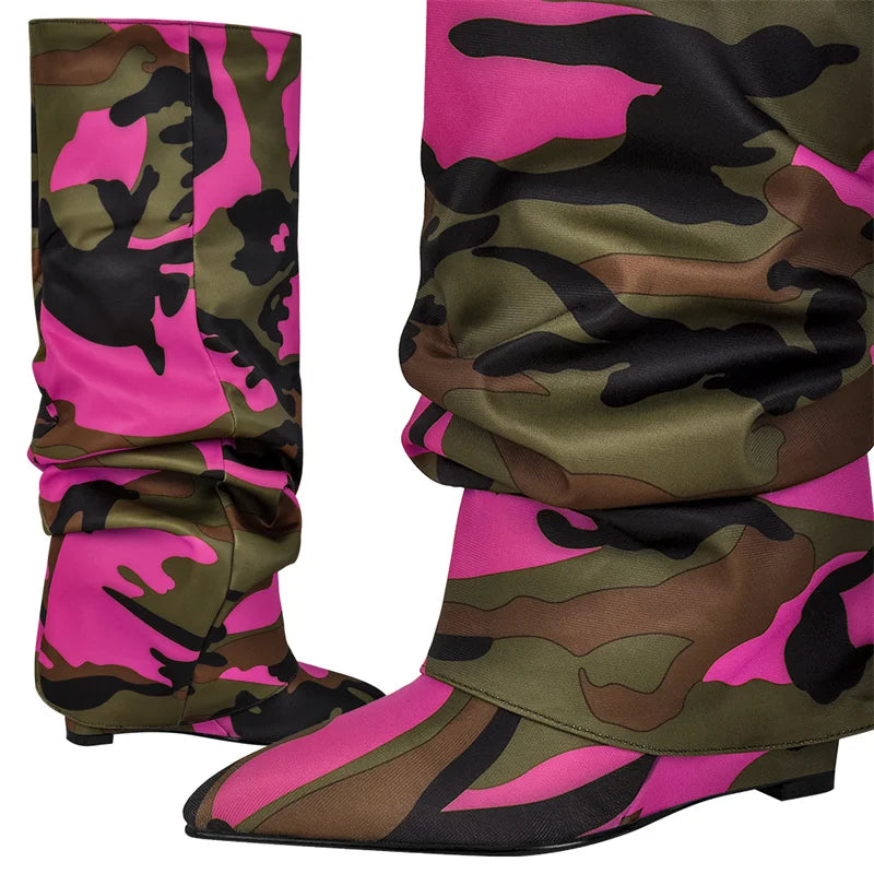Onlymaker Camouflage Winter Boots