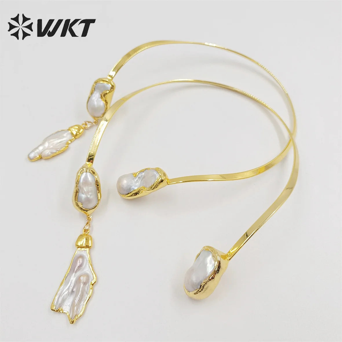 WT-JN212 Natural Baroque Pearl Necklace