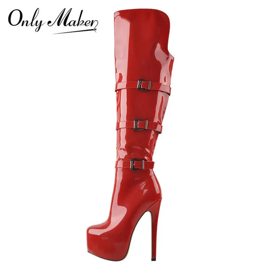 Onlymaker Platform Stiletto Boots