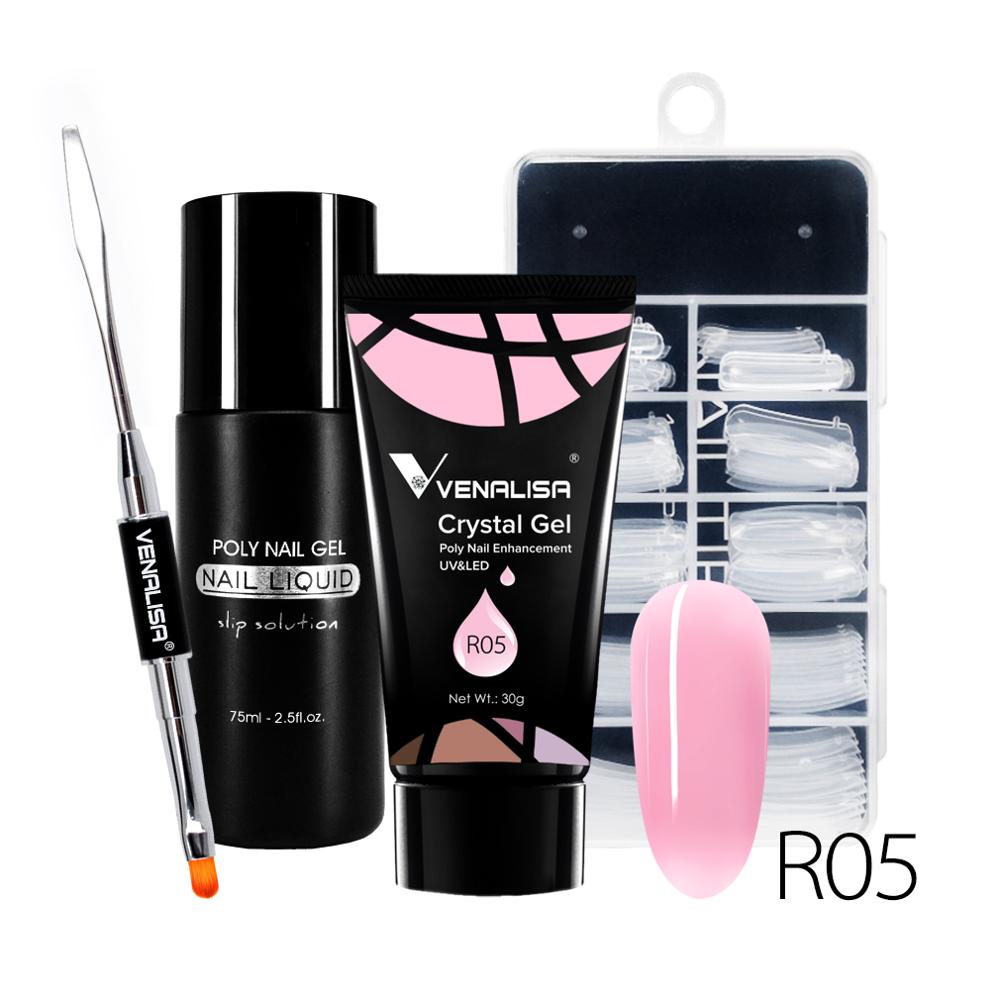 Venalisa Poly Nail Gel Kit Nail Art