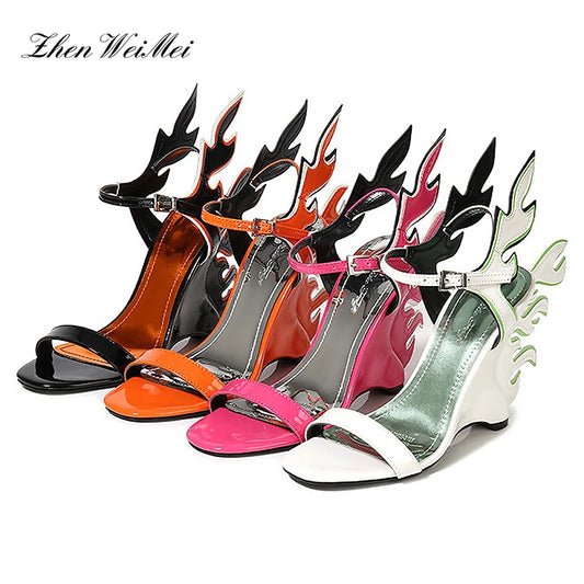 High Heels Sandals Platform Wedges