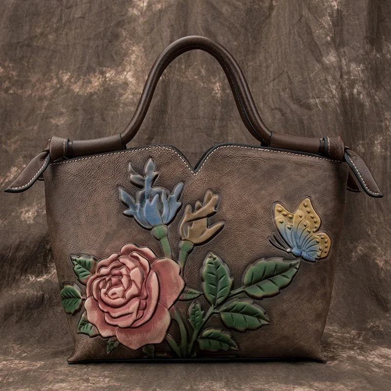 Caterroll Leather Tote