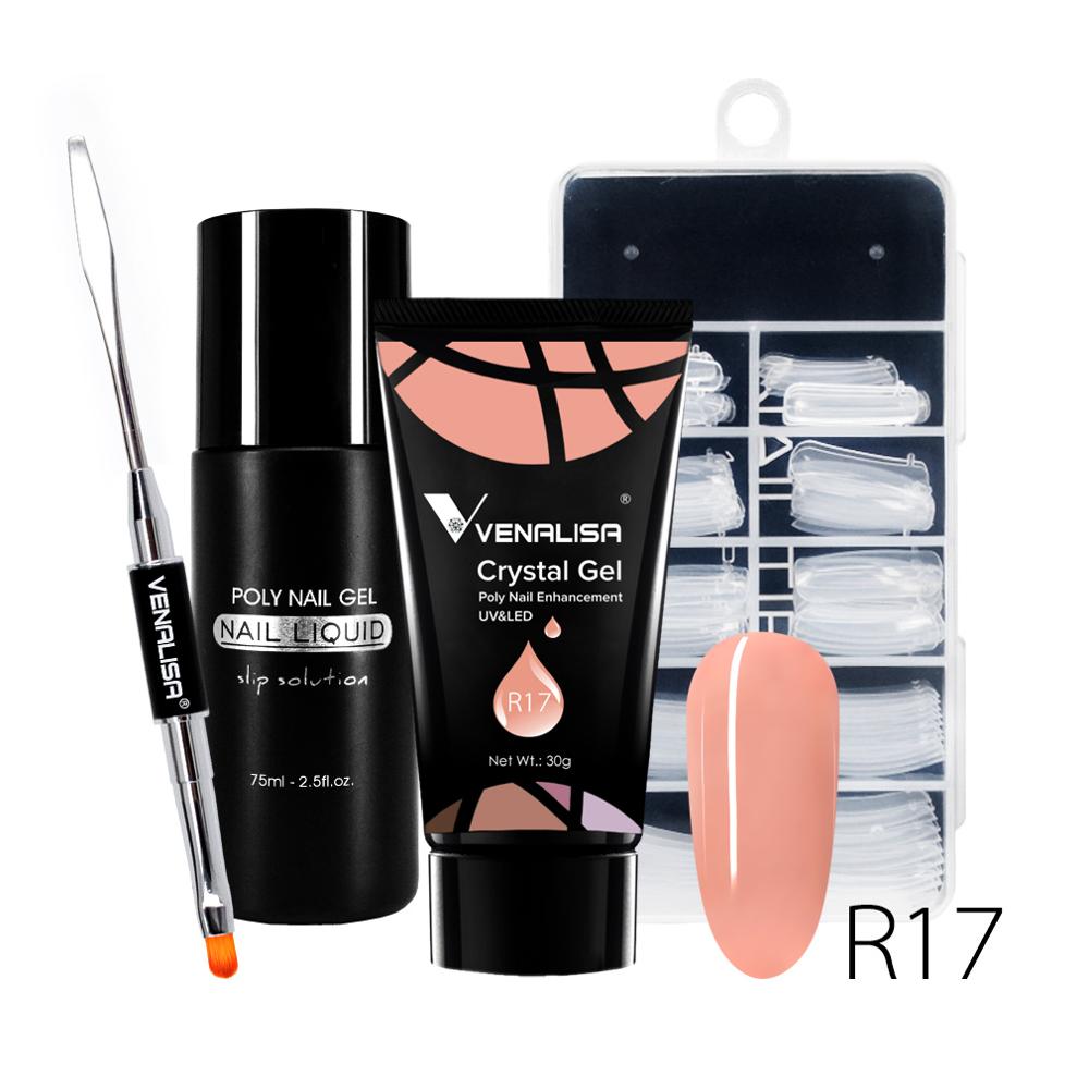 Venalisa Poly Nail Gel Kit Nail Art
