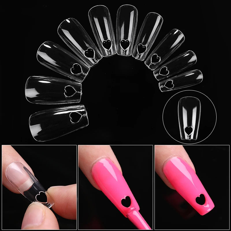 Makartt 504Pcs Extension False Nail Tips