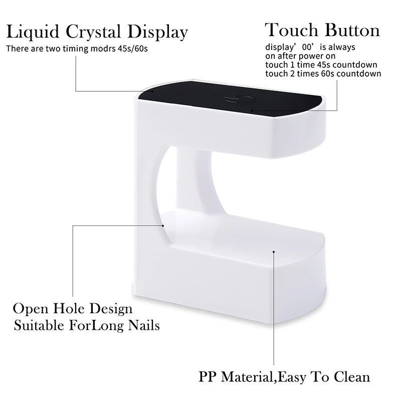 Nail Drying Lamp 6LED Lamp Mini Nail Dryer