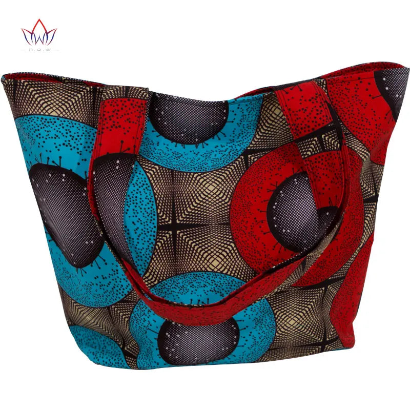 High Quality Real WAX Fabric African Bags SP046