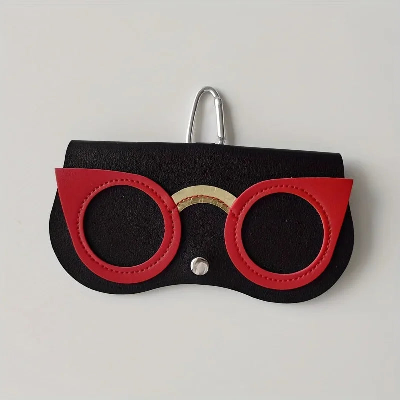 Women's Eyeglass Case Snap Closure Design