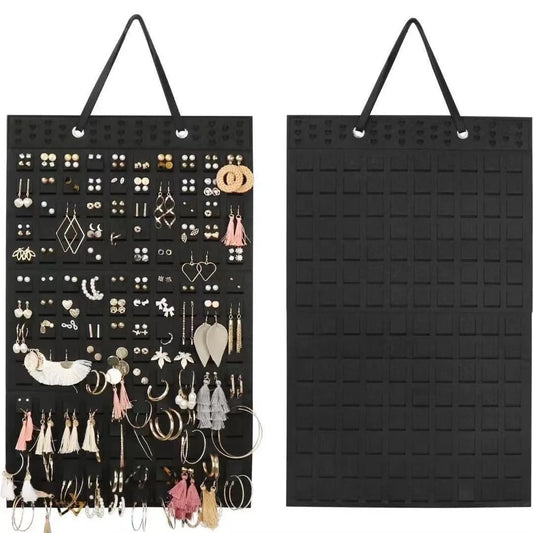 Double Wall Mounted Jewelry Bag