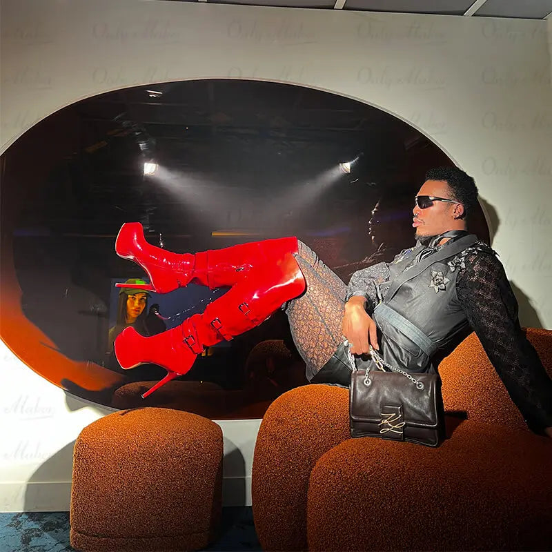 Onlymaker Platform Stiletto Boots