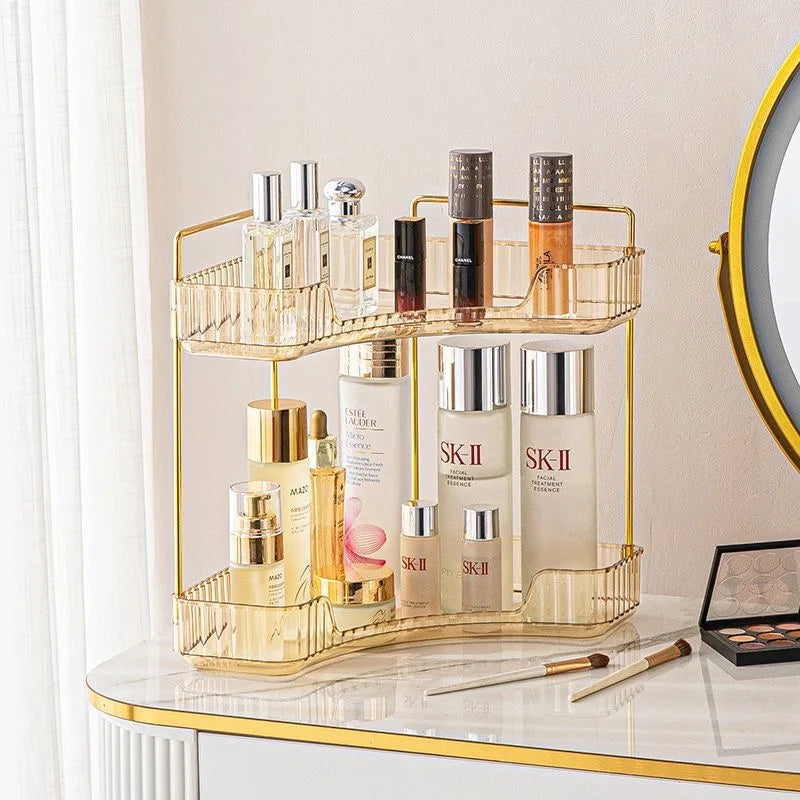 Bathroom Corner Storage Organizer Shelf