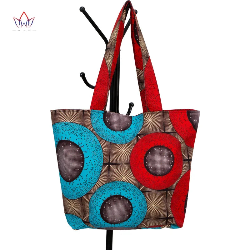 High Quality Real WAX Fabric African Bags SP046
