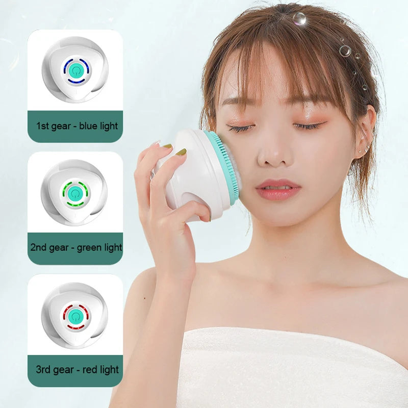Electric Bath Brush USB Recharge Body Scrubber