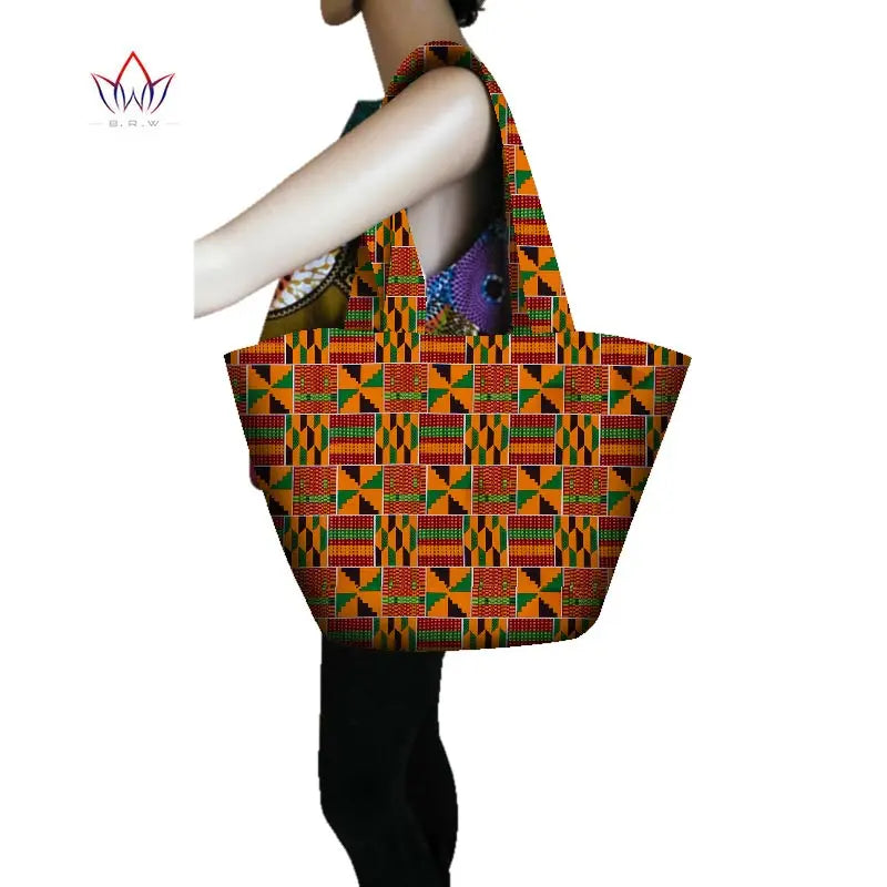 High Quality Real WAX Fabric African Bags SP046