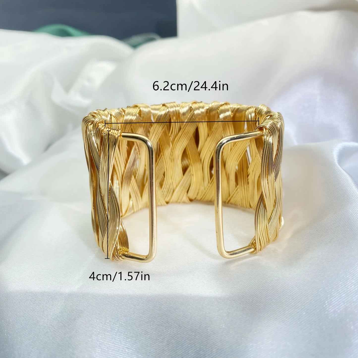 Natural Baroque Freshwater Pearl Rope Twist Bangle