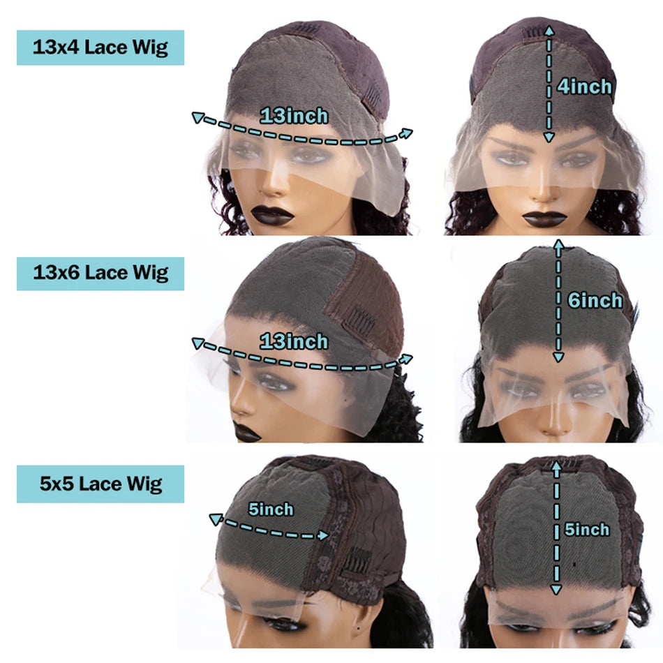 Straight Short Bob Transparent Lace Front Wig