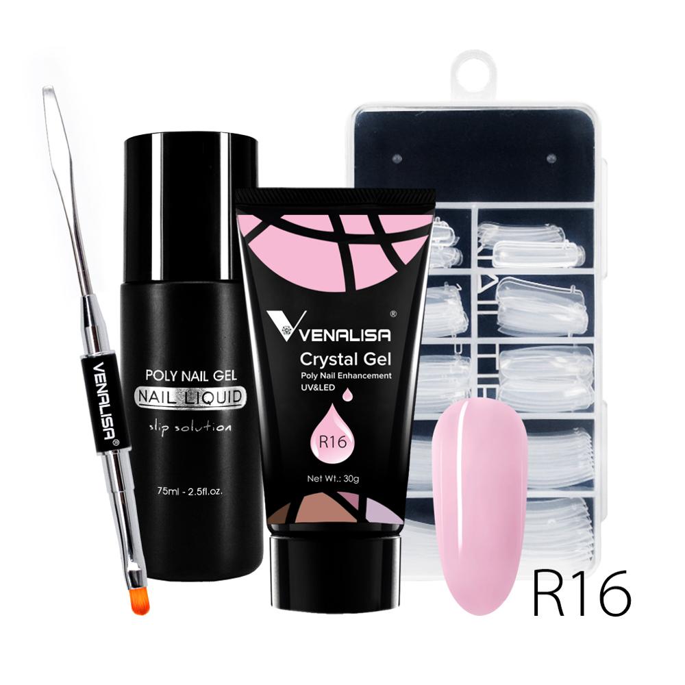 Venalisa Poly Nail Gel Kit Nail Art