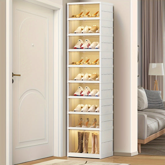 Foldable Shoe Rack Organizer For Closet
