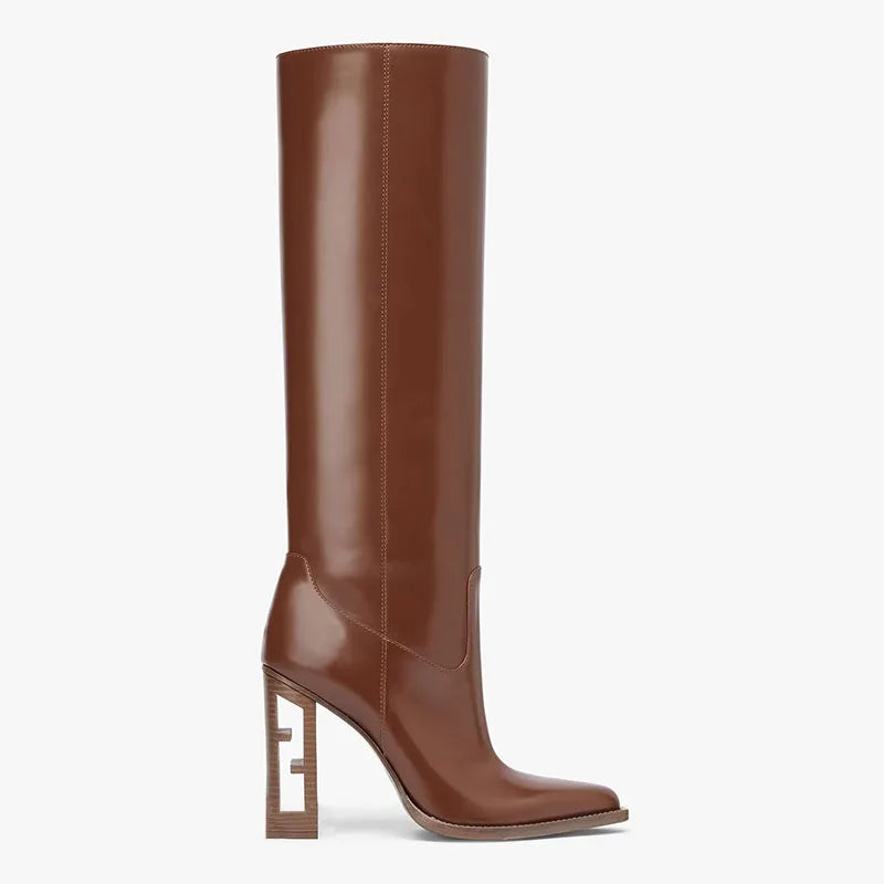 Arden Furtado Cowhide Knee-High Boots