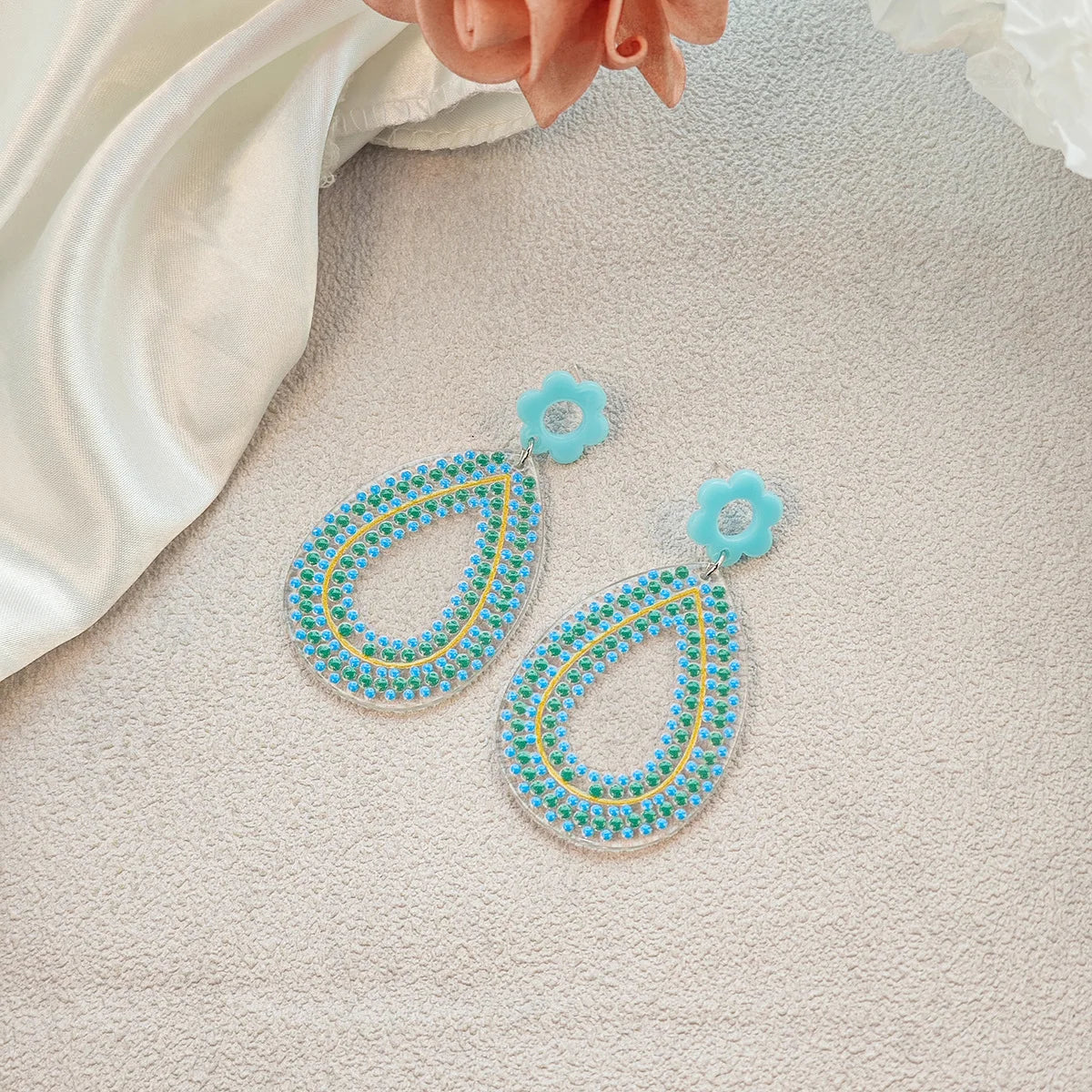 Summer Popular Boho Style Drop Earrings