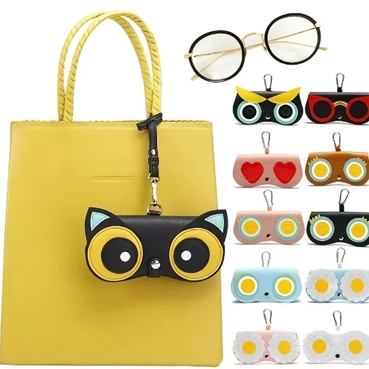 Women's Eyeglass Case Snap Closure Design