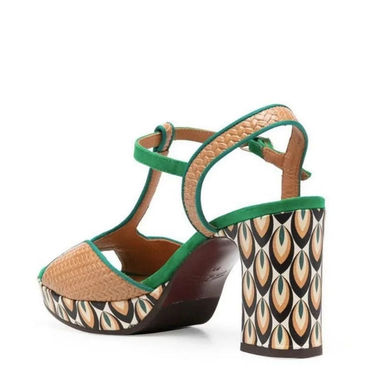 JOCHEBED HU Genuine Leather Platform Sandals