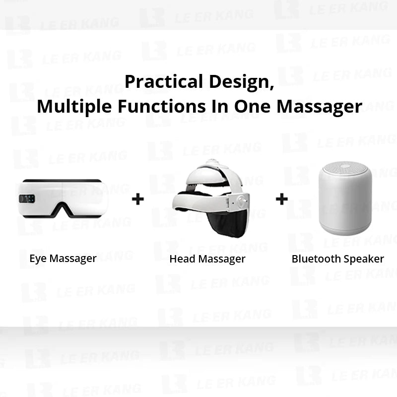 Electric Adjustable Head Eye Massager