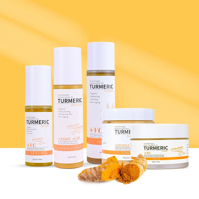 Korean Skincare Vegan Tumeric Sets