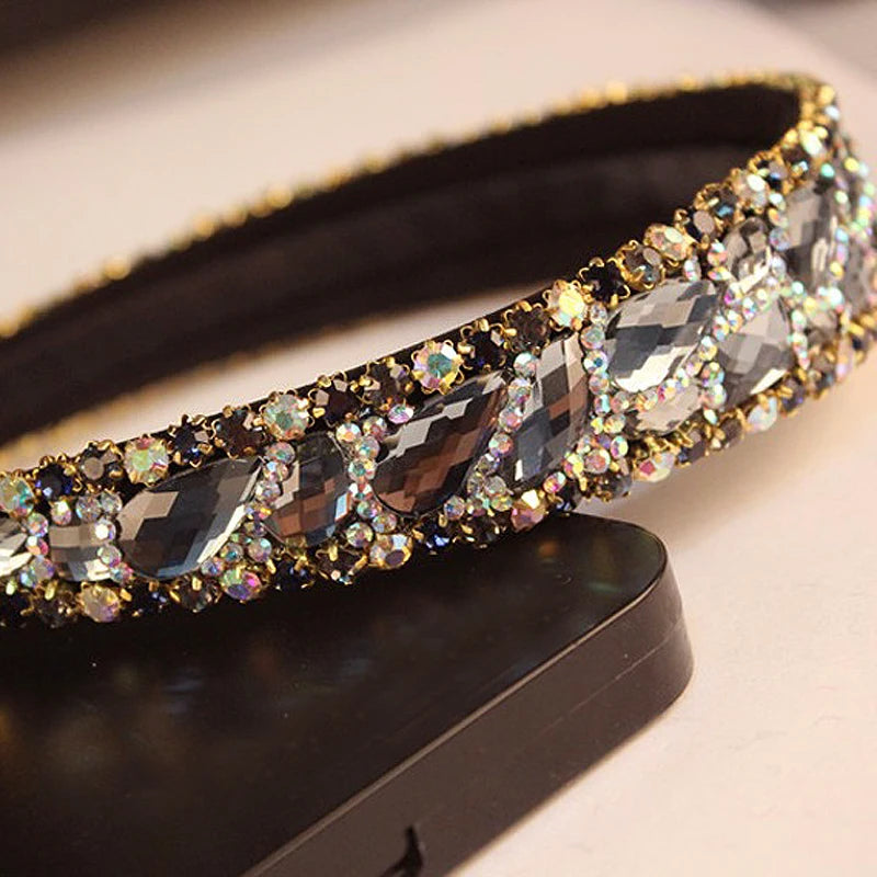 Handmade Luxury Crystal Stone Headbands