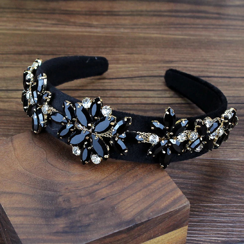 Handmade Luxury Crystal Stone Headbands