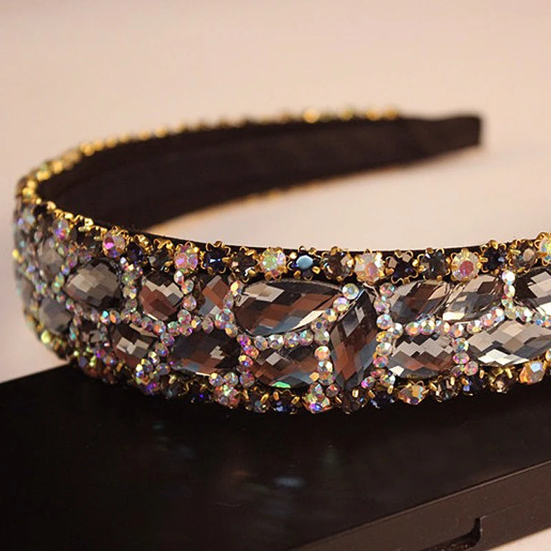 Handmade Luxury Crystal Stone Headbands