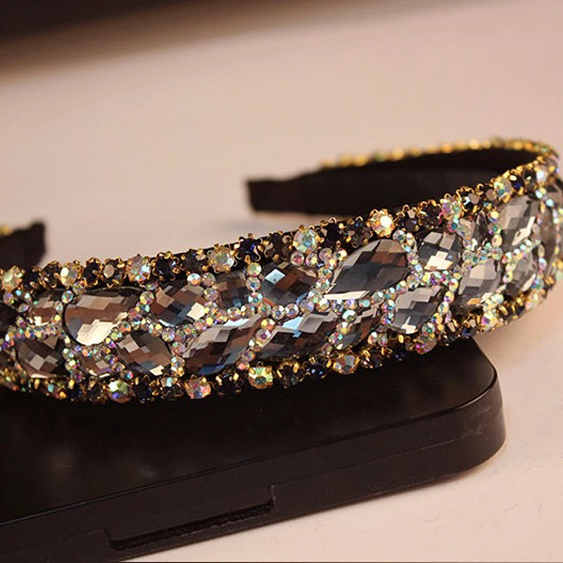 Handmade Luxury Crystal Stone Headbands