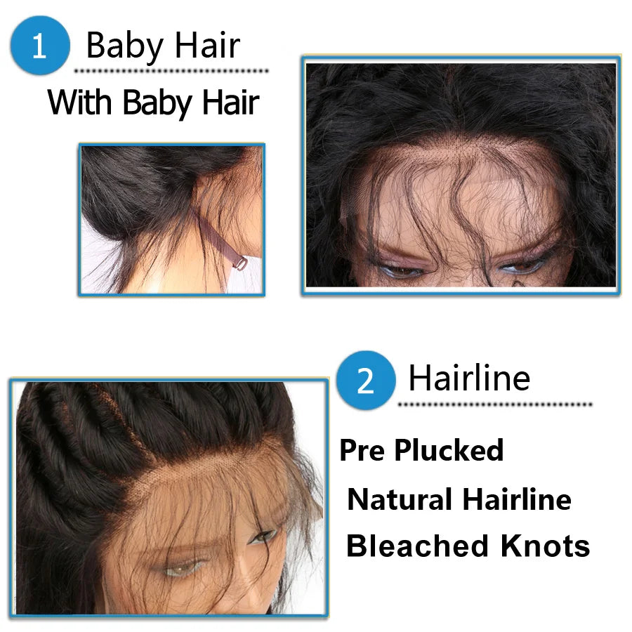 Shumeida 250 Density Ombre Color Lace Front Wig With Baby Hair