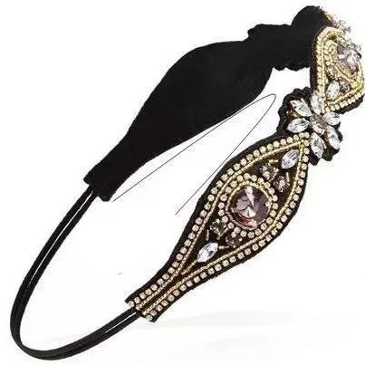 Ethnic Colored Seed Beads Handmade Headband