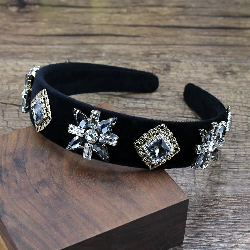 Handmade Luxury Crystal Stone Headbands