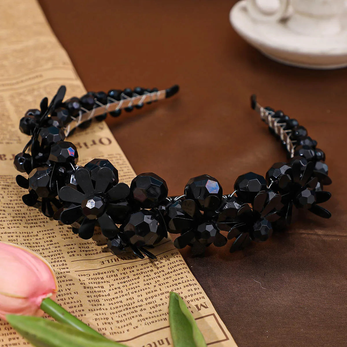 Colorful Crystal Hoop Headbands
