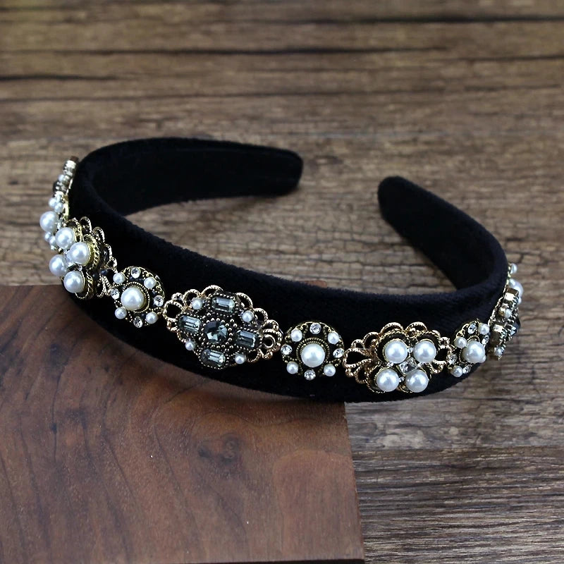 Handmade Luxury Crystal Stone Headbands