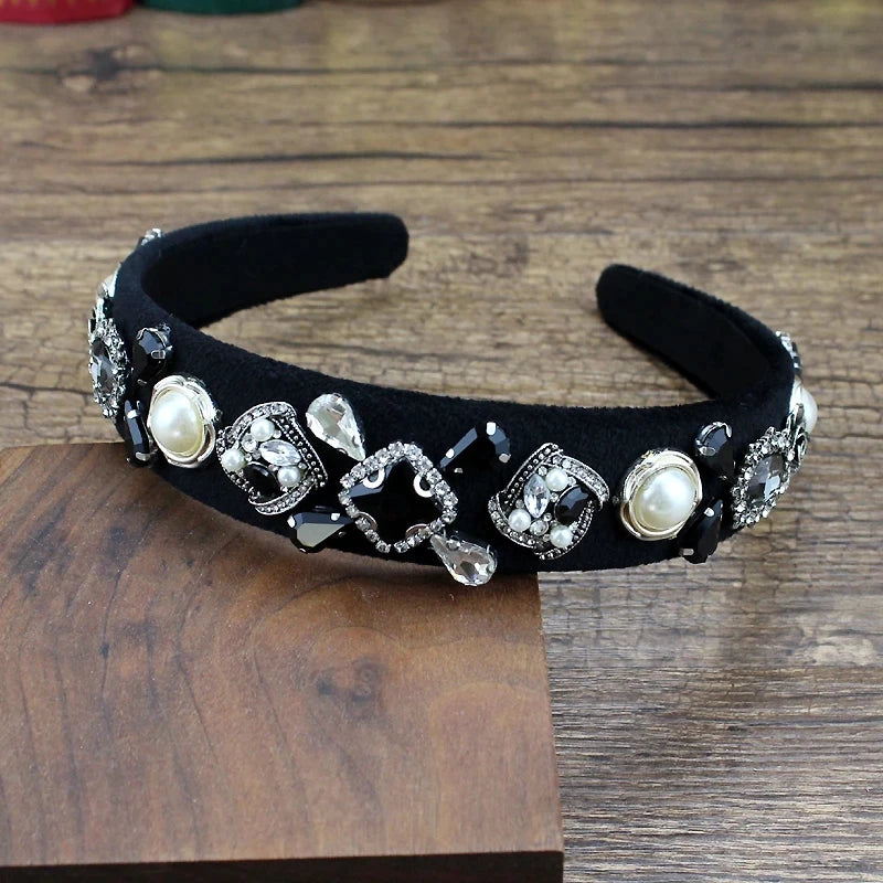 Handmade Luxury Crystal Stone Headbands
