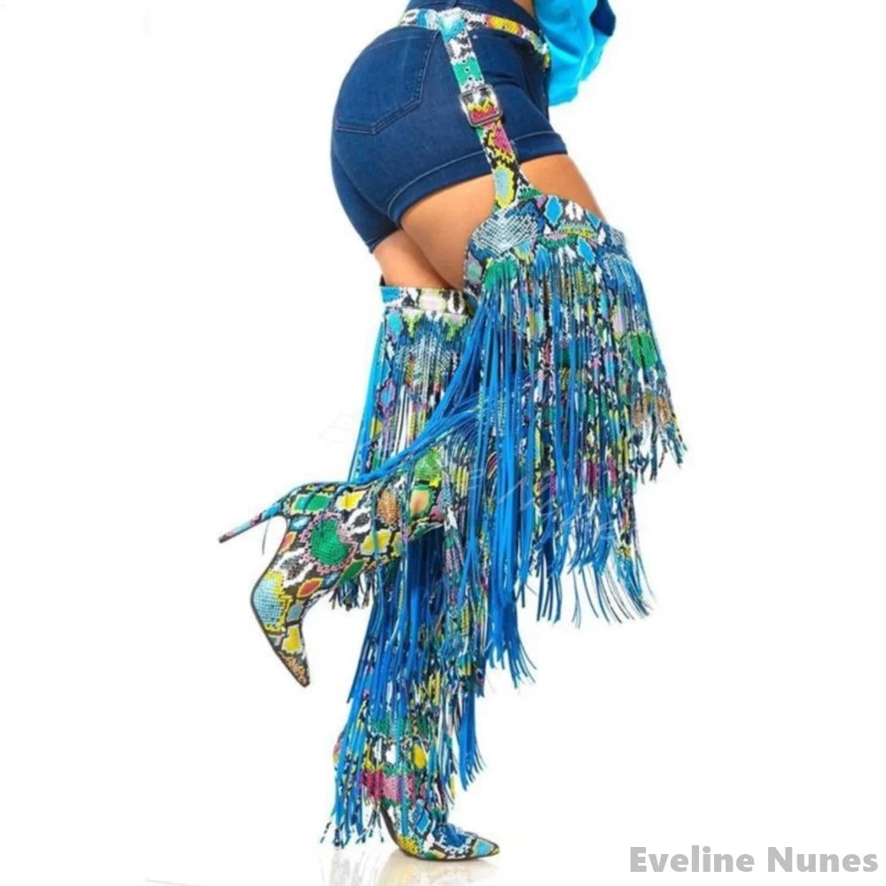 Tassel Stage Over the Knee Boots