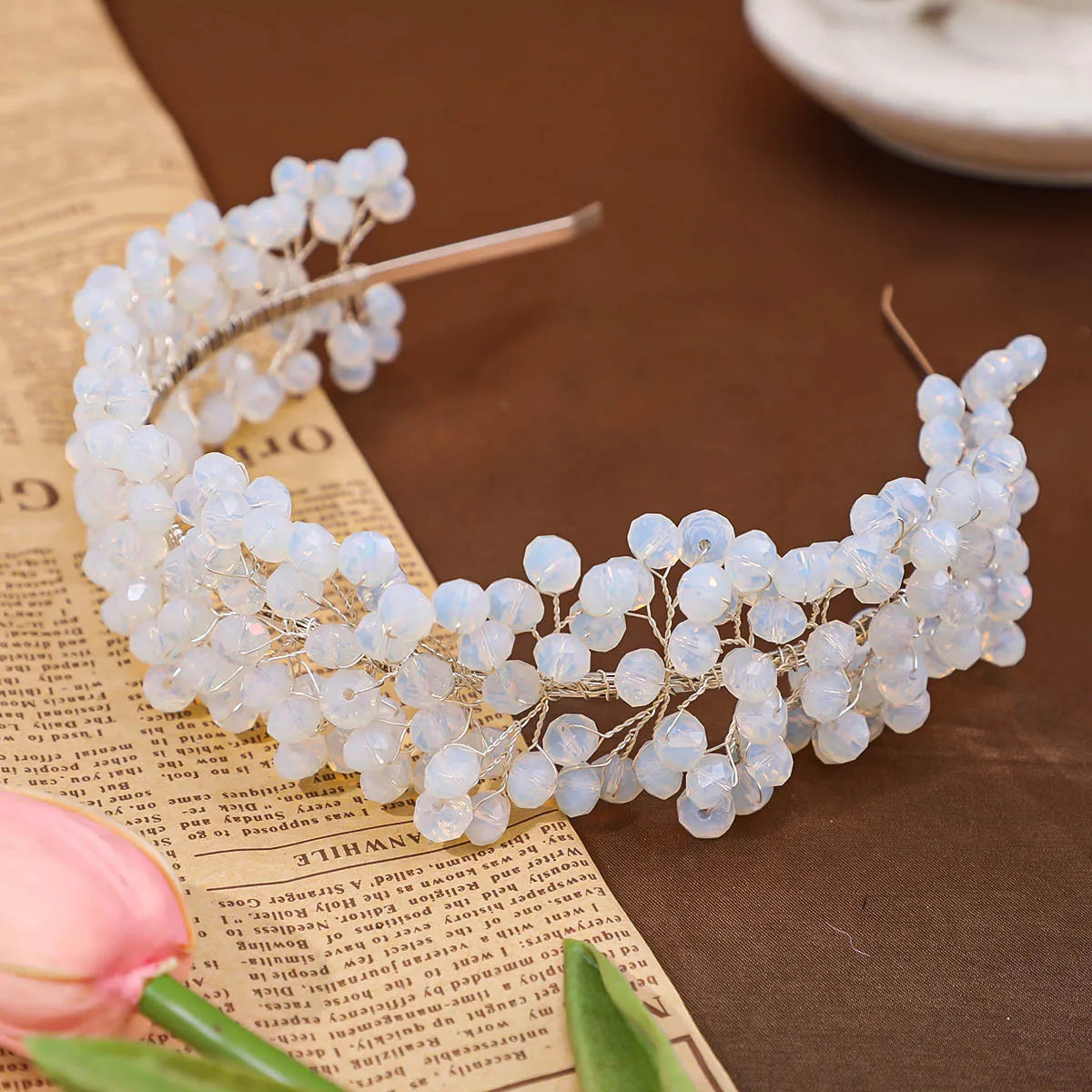 Colorful Crystal Hoop Headbands