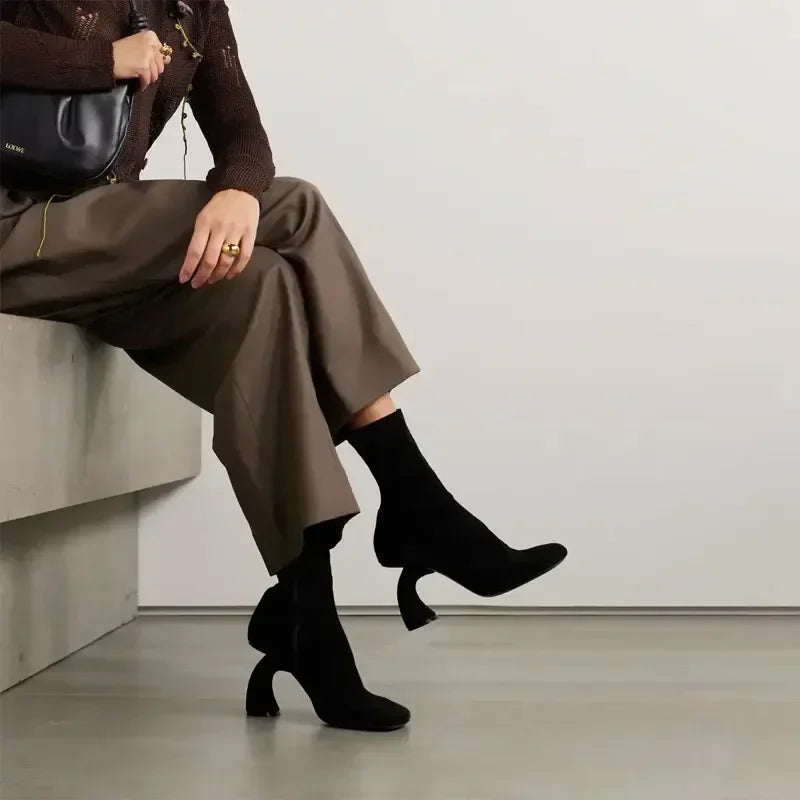 Alien High Heels Women's Short Boots